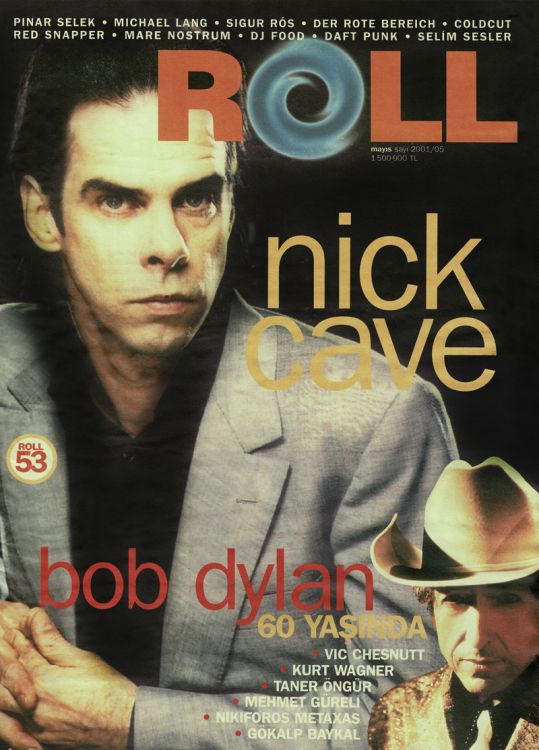 roll turkey may 2001 magazine Bob Dylan front cover
