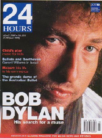 24 hours magazine Bob Dylan front cover