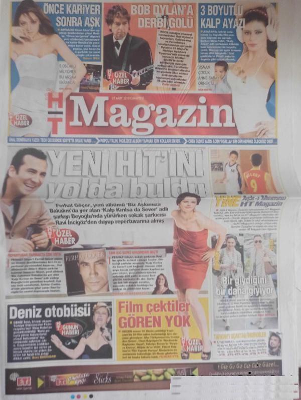 haberturk Bob Dylan front cover