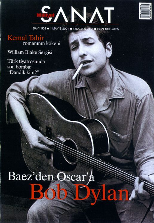 sanat magazine Bob Dylan cover story