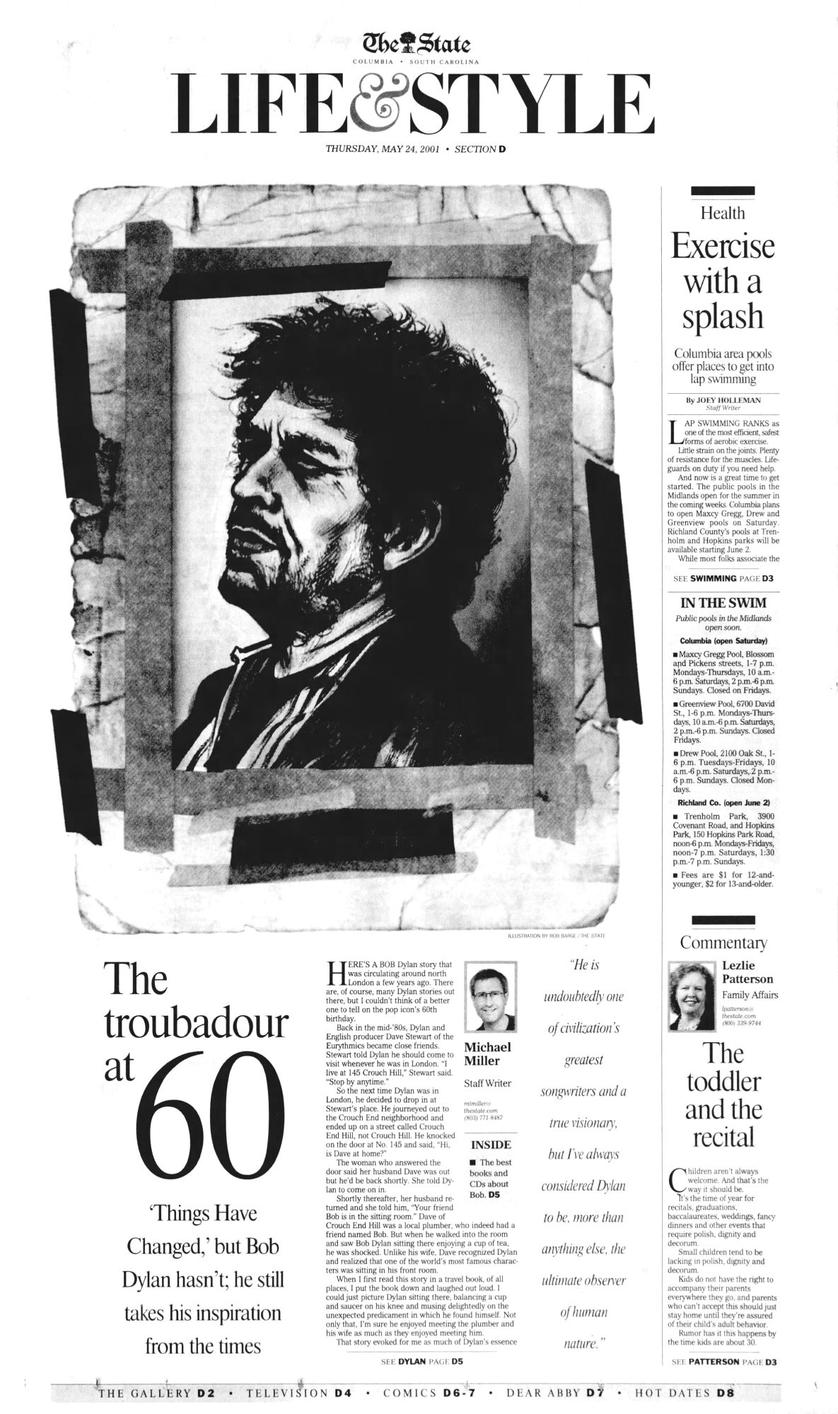 the state Bob Dylan front cover