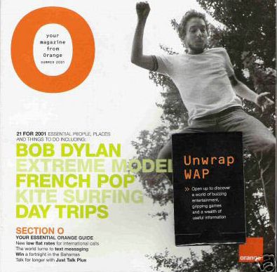 orange magazine uk Bob Dylan front cover