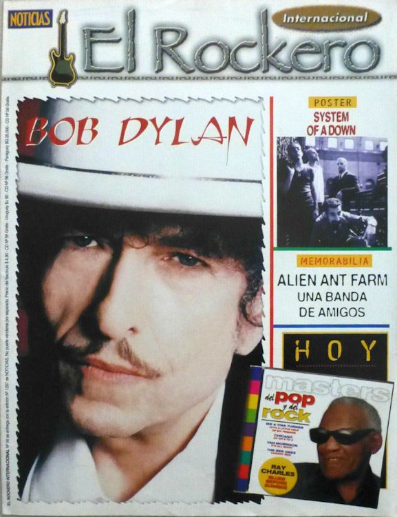 zapad magazine Bob Dylan front cover
