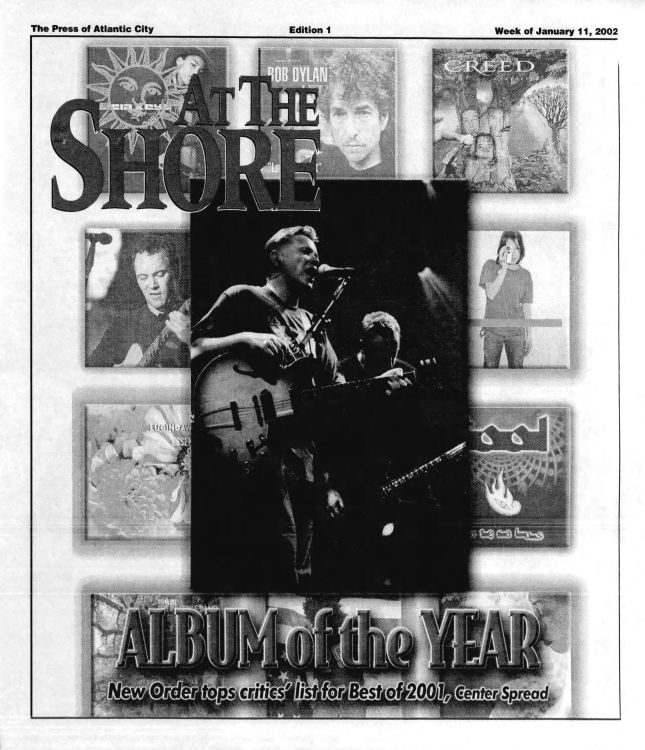 Atlantic City Bob Dylan front cover