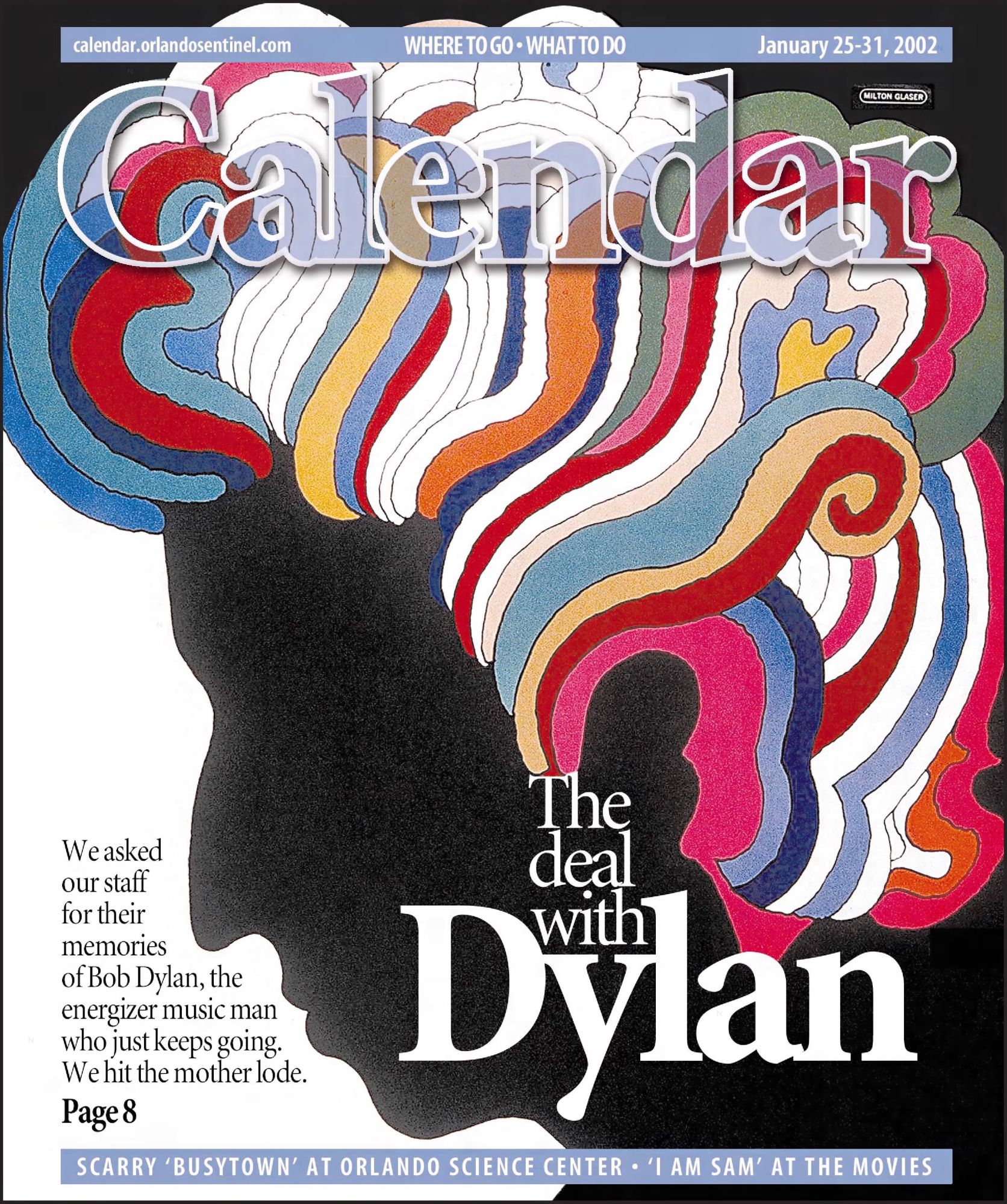 the news tribune Dylan front cover