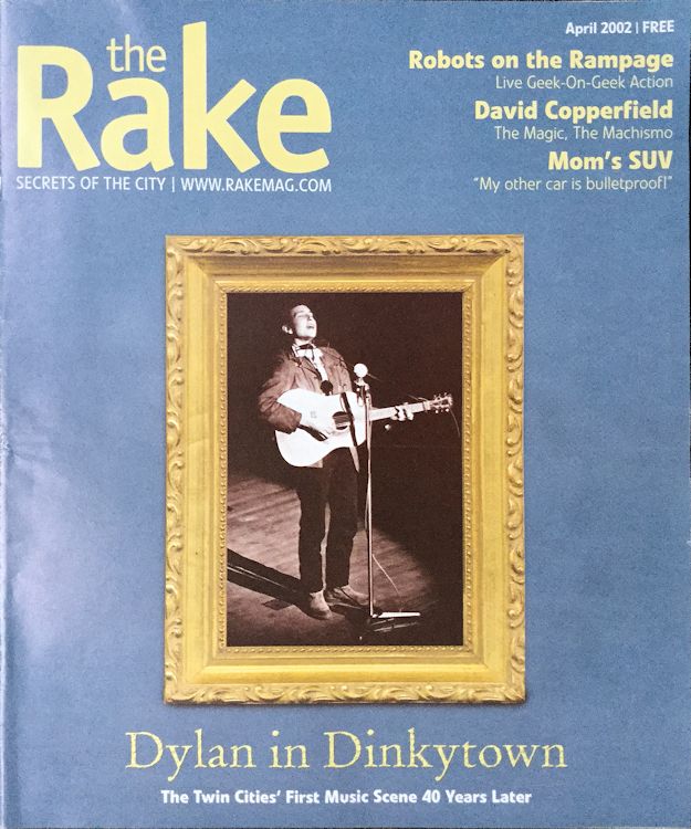 the rake magazine Bob Dylan front cover