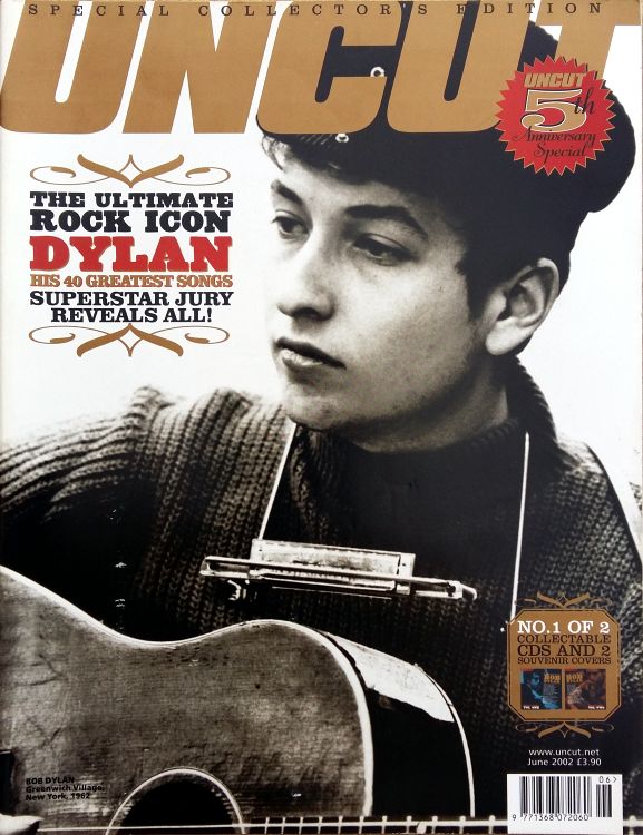 uncut magazine June 2002 Bob Dylan cover #1 story