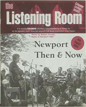 the listening room magazine Bob Dylan front cover