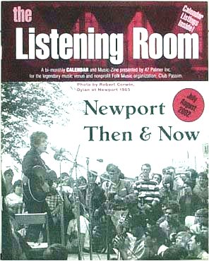 the listening room magazine Bob Dylan front cover