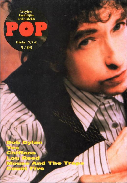 pop poland magazine Bob Dylan front cover