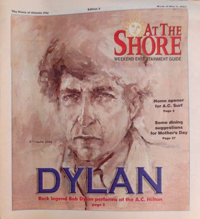 Atlantic City Bob Dylan front cover