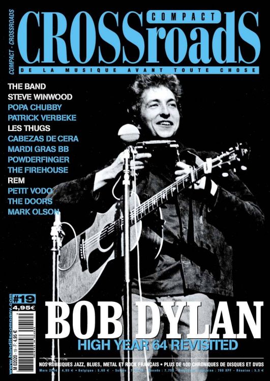 crossroads March 2004 magazine Bob Dylan front cover