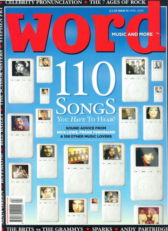 The Word 2004 Bob Dylan front cover