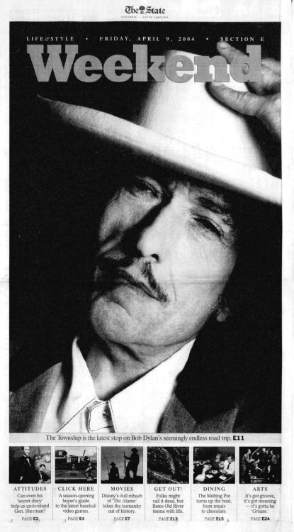 the state Bob Dylan front cover