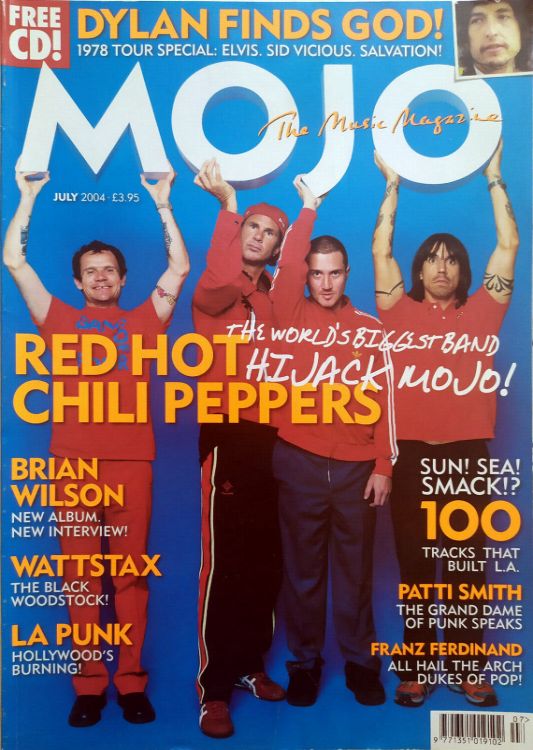 Mojo magazine July 2004 Bob Dylan front cover
