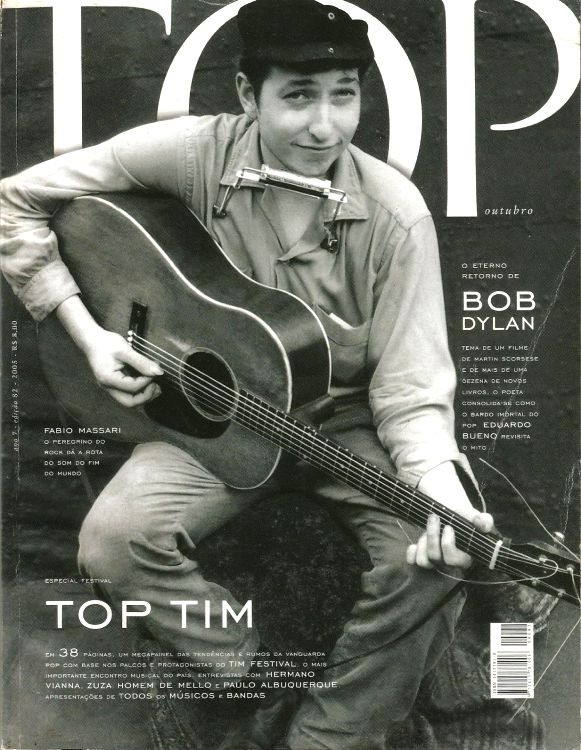 magazine Bob Dylan front cover