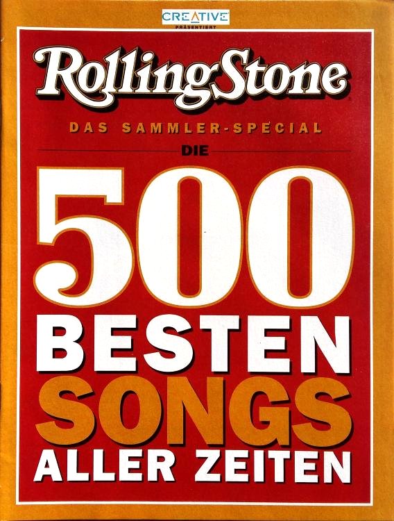 rolling stone magazine germany Bob Dylan front cover