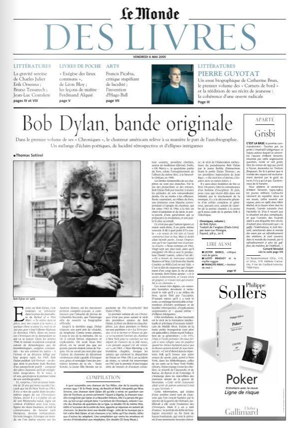 aden magazine Bob Dylan front cover