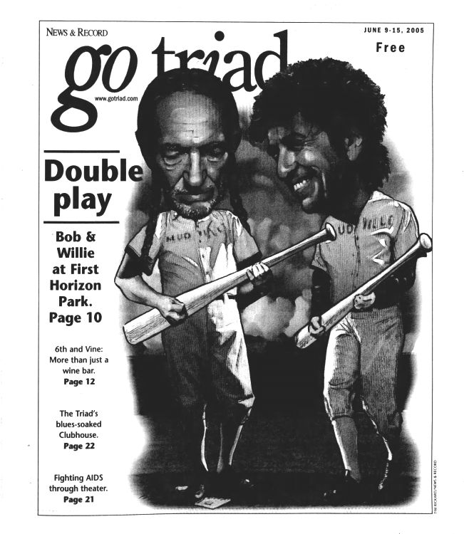 news & record supplement Bob Dylan front cover
