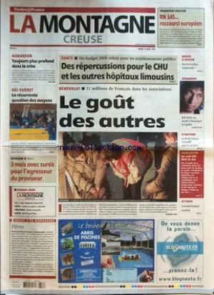 la Montagne Bob Dylan front cover