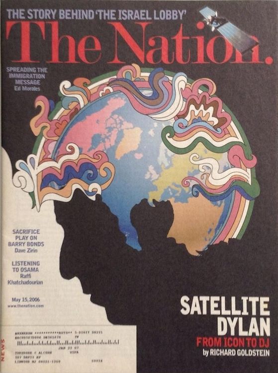the nation magazine usa Bob Dylan front cover