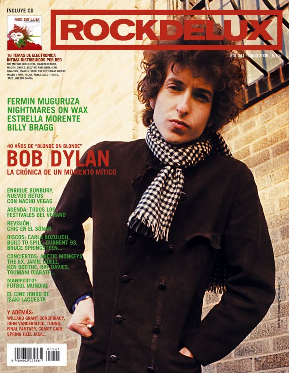 rock de lux 2006 magazine Bob Dylan front cover
