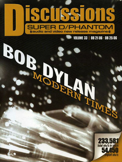 discussions magazine Bob Dylan front cover