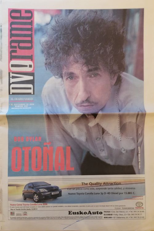 Deia Bob Dylan front cover