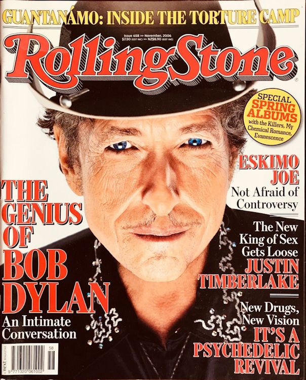 rolling stone magazine australia November 2006 Bob Dylan front cover
