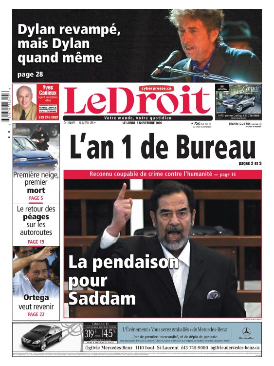LeDroit 2002 Bob Dylan front cover