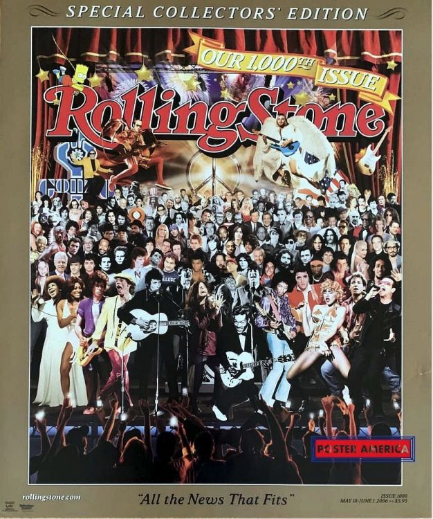 Rolling Stone US magazine June 2006 special Bob Dylan front cover