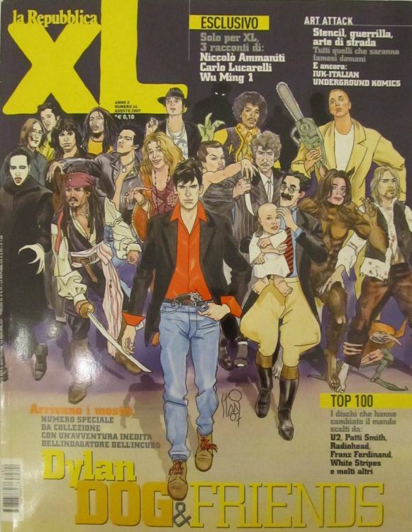 la repubblica XL August 2007 Bob Dylan cover story