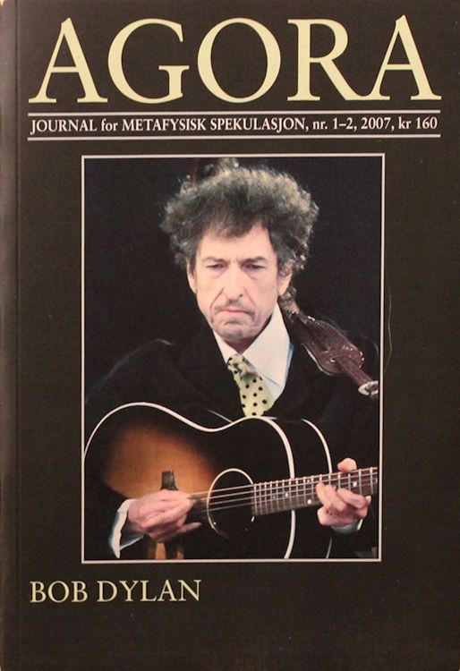 agora magazine Bob Dylan front cover