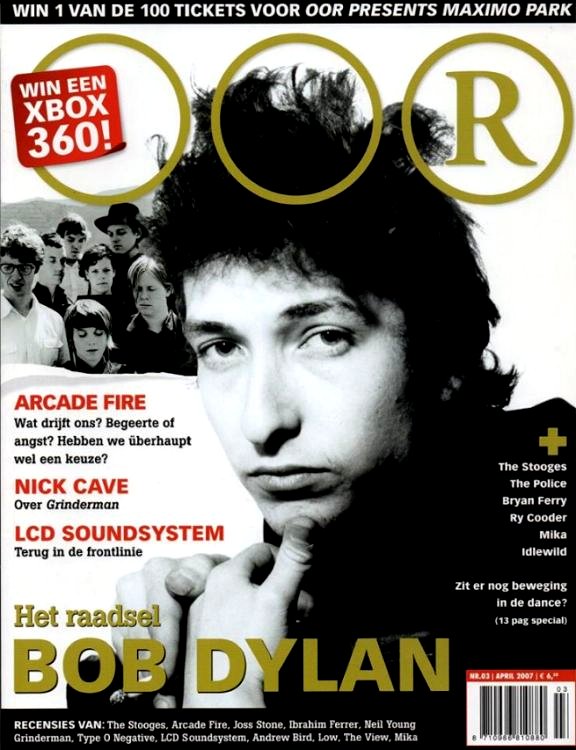 oor magazine 2007 Bob Dylan front cover