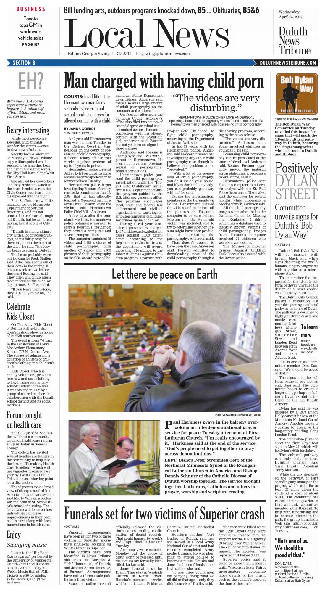 Duluth News Tribute