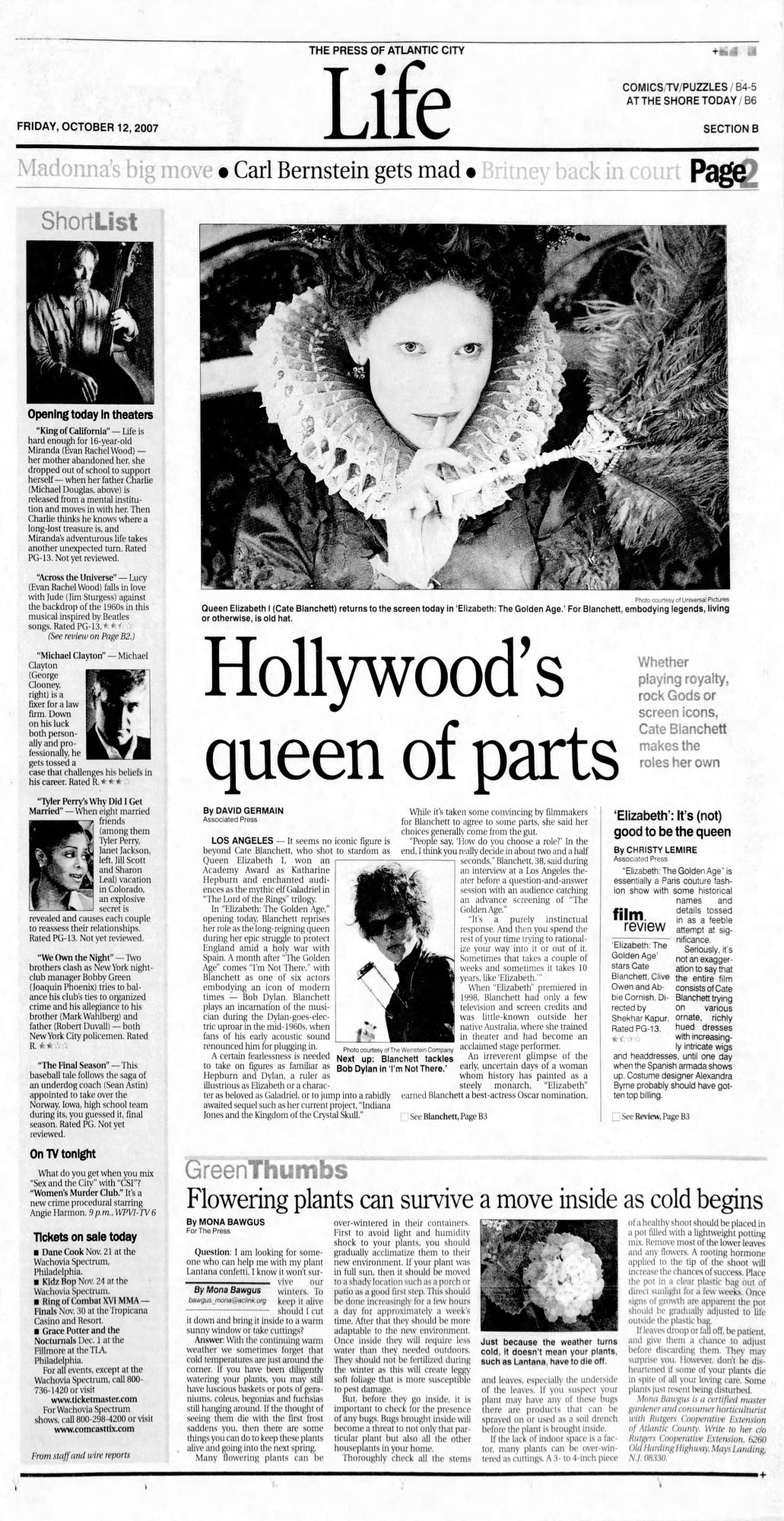 Atlantic City Bob Dylan front cover