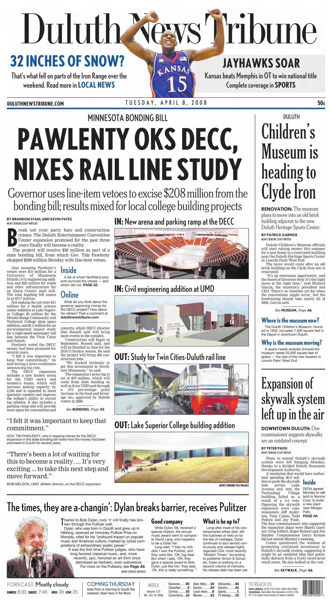 Duluth News Tribute