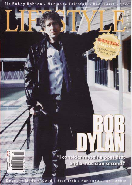 lifestyle magazine Bob Dylan front cover