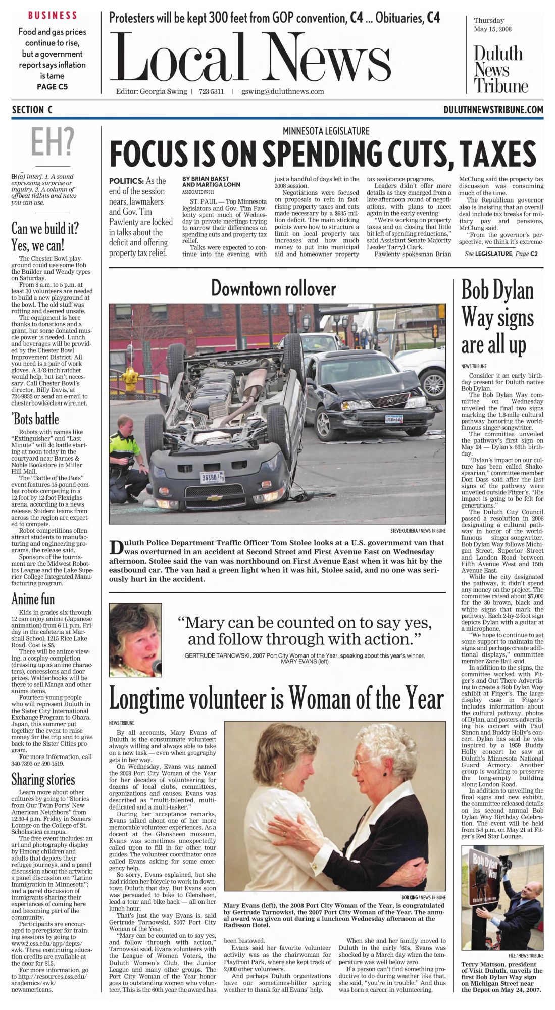 Duluth News Tribute