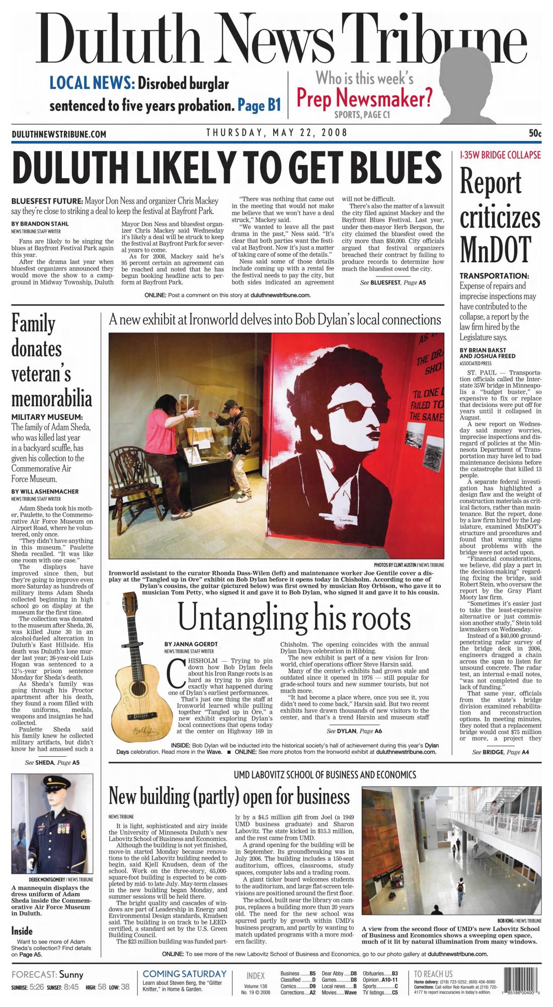 Duluth News Tribute