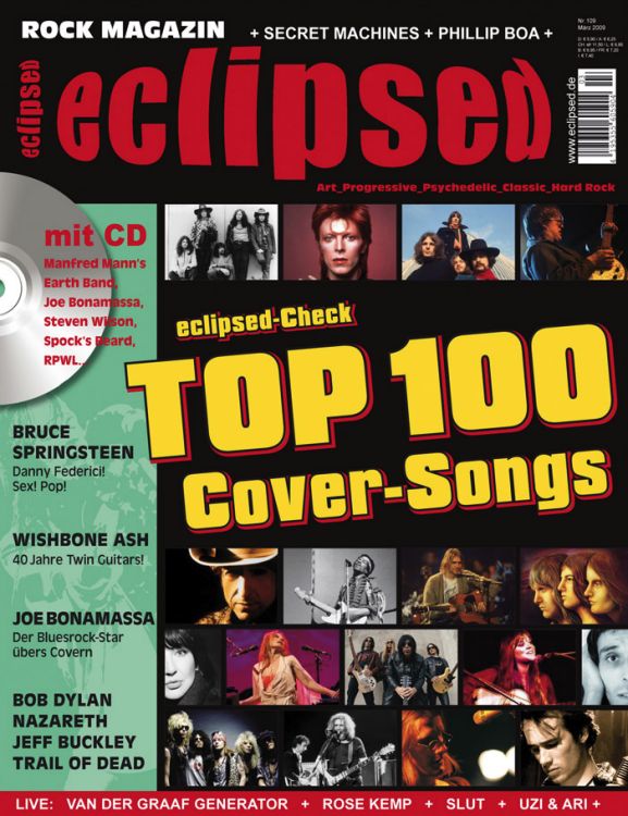 May eclipsed magazine Bob Dylan front cover