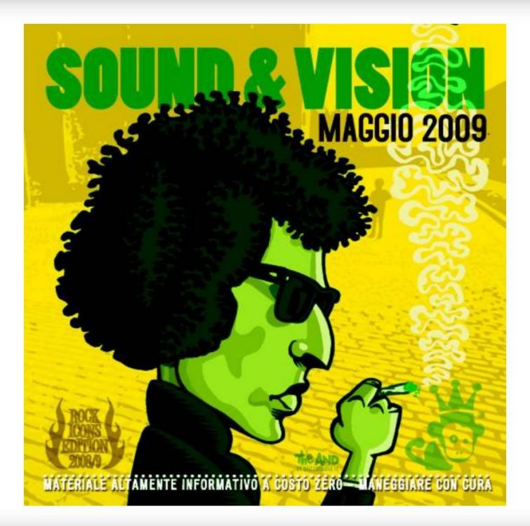 sound & vision italy 2009 magazine Bob Dylan front cover
