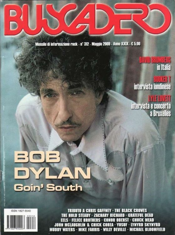 Buscadero magazine 312 Bob Dylan front cover