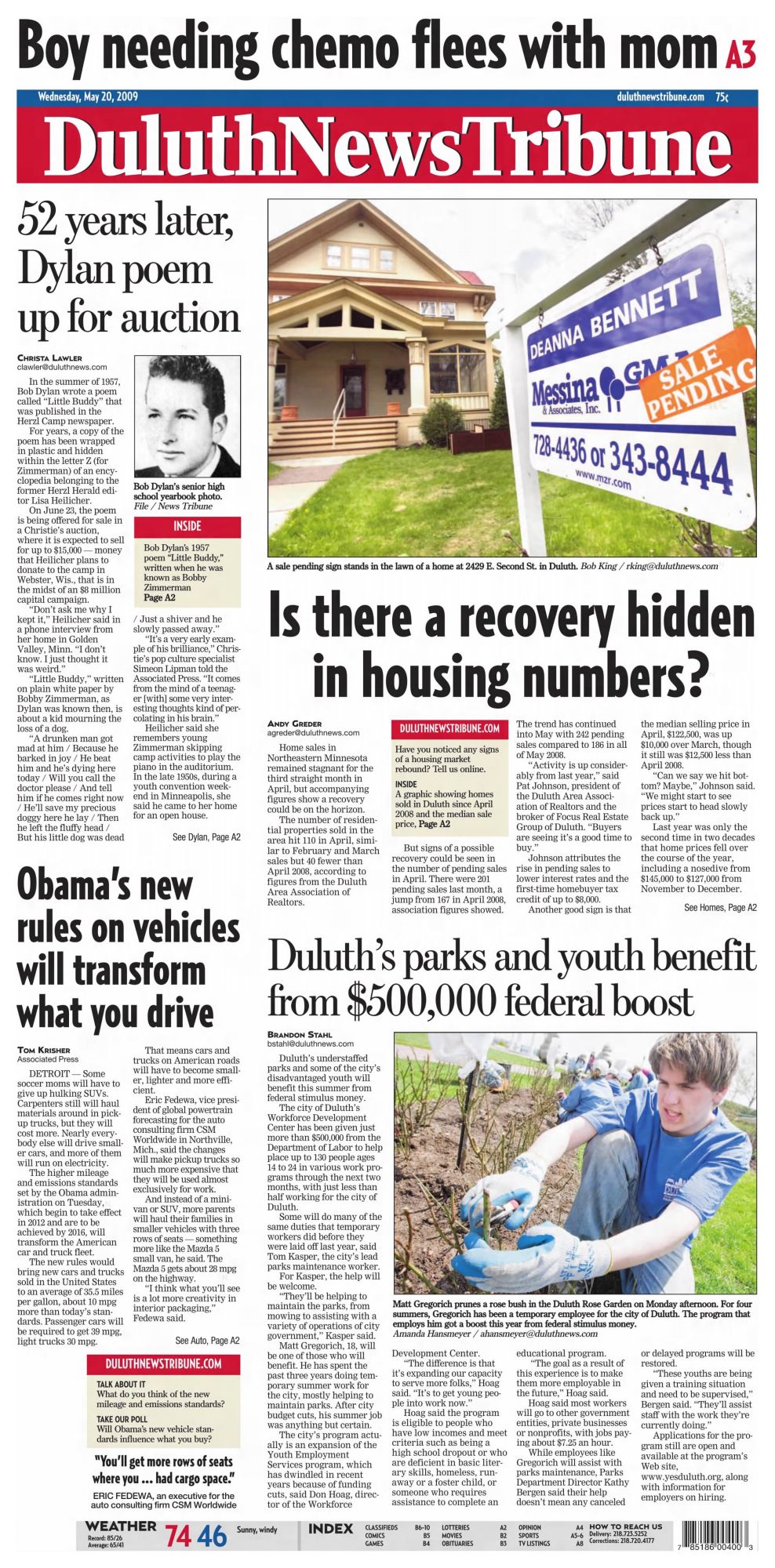 Duluth News Tribute