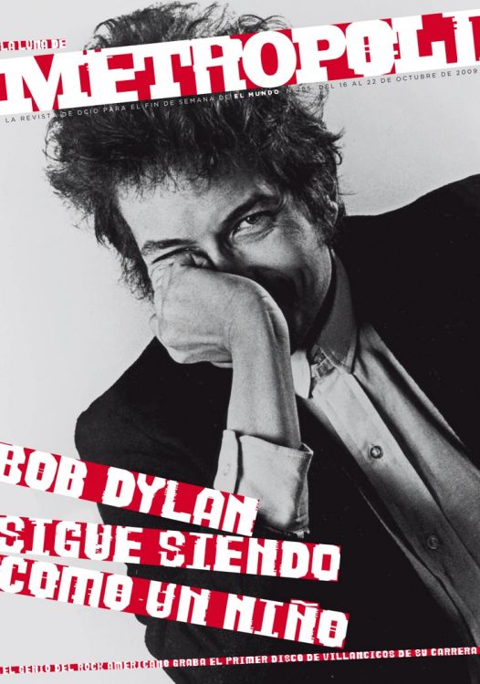 la luna de metropoli 2009 magazine Bob Dylan front cover