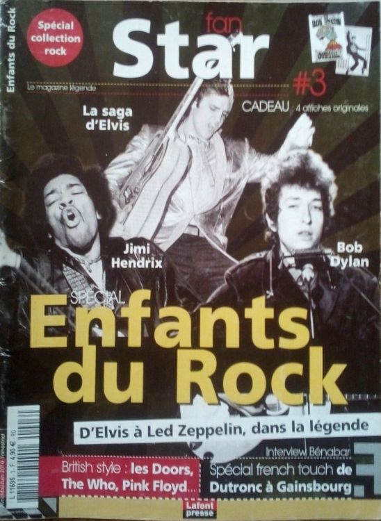 star fan magazine Bob Dylan front cover