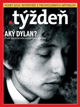 tyzden slovakia magazine Bob Dylan front cover