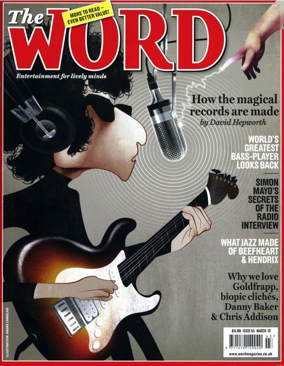 The Word March 2010 Bob Dylan front cover