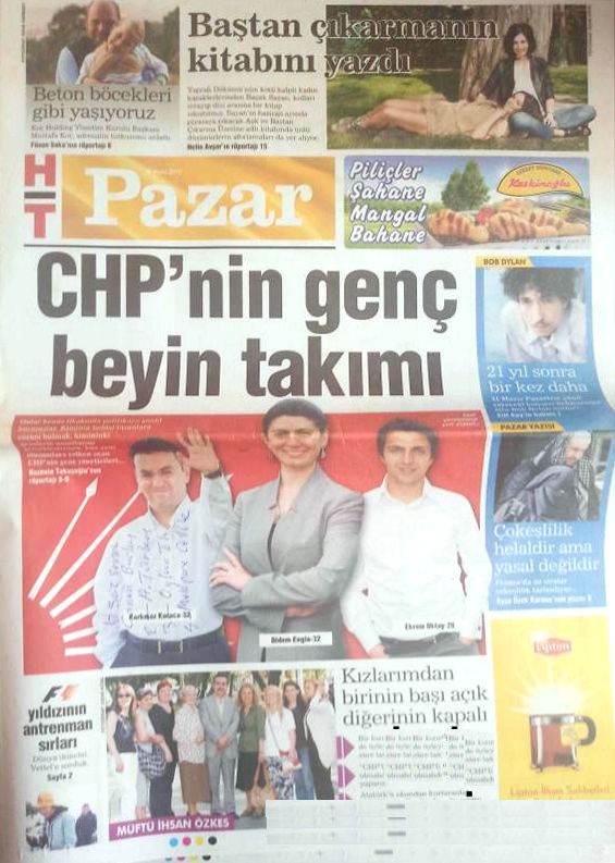 haberturk Bob Dylan front cover