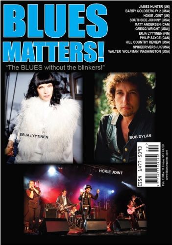 blues matters magazine Bob Dylan front cover